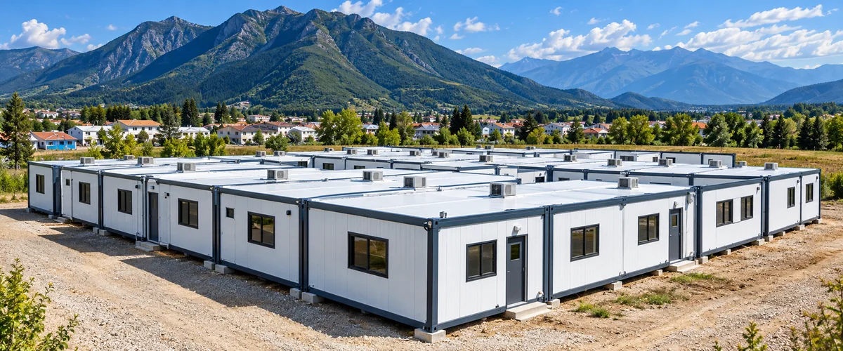 Quick-Assembly Houses — Construction Camps